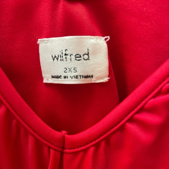 Aritzia Wilfred Danette Bodysuit - Red BNWT (Swimsuit) - Picture 6 of 8